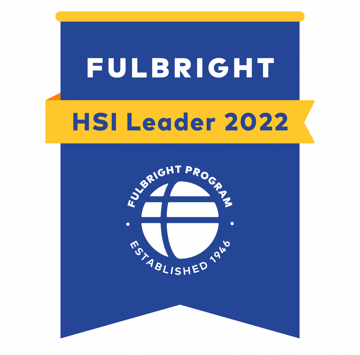 Fulbright HSI Leader Badge