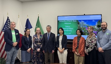 UNT & Tokyo Metro University Delegation